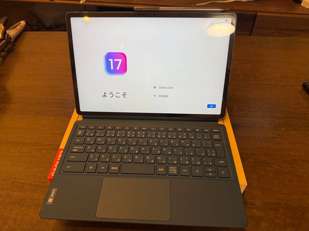 Lenovo Yoga Tab Plus 専用キーボード ペン 付き 美品