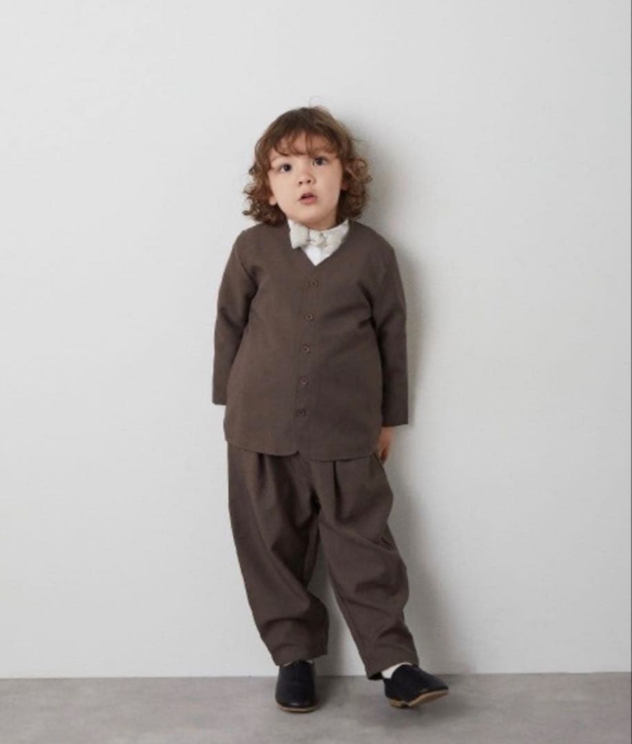 ka＊プロフ必読さん専用riziereノーカラージャケットセットアップシャツ付