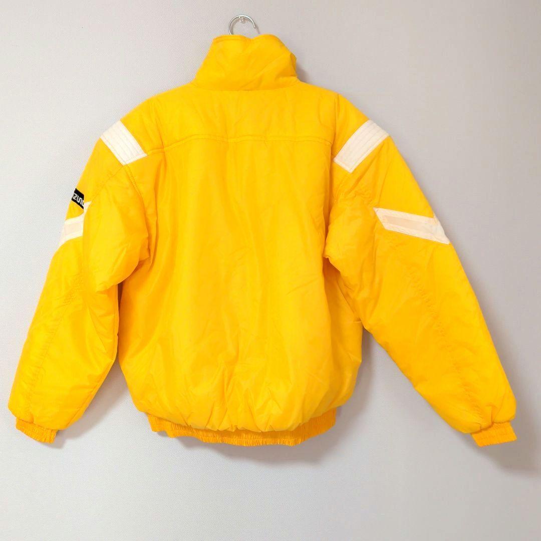 MIZUNO イエロー スキーウェアセット ジャケット パンツ 大きめ