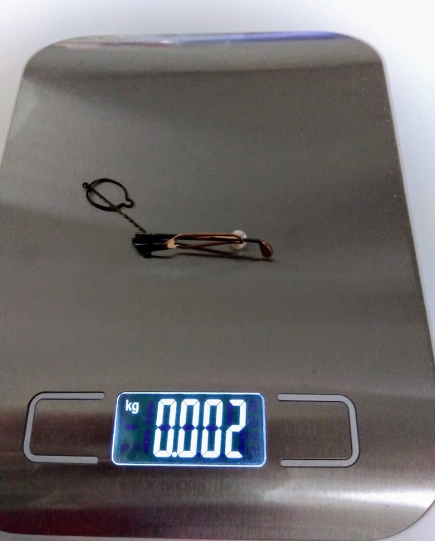 MIKIMOTOのK10製パール付きゴルフパターネクタイピン