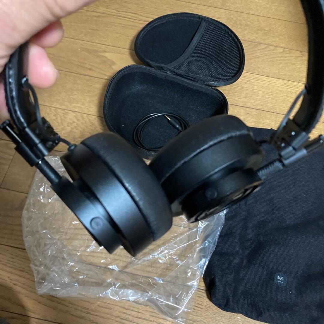 Master&DynamicMH30有線ヘッドホン黒収納袋付き定価40000以上