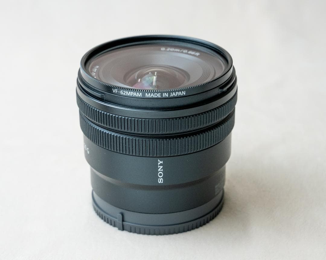 【超美品】SONY E PZ 10-20mm F4 G【保護フィルター付き】