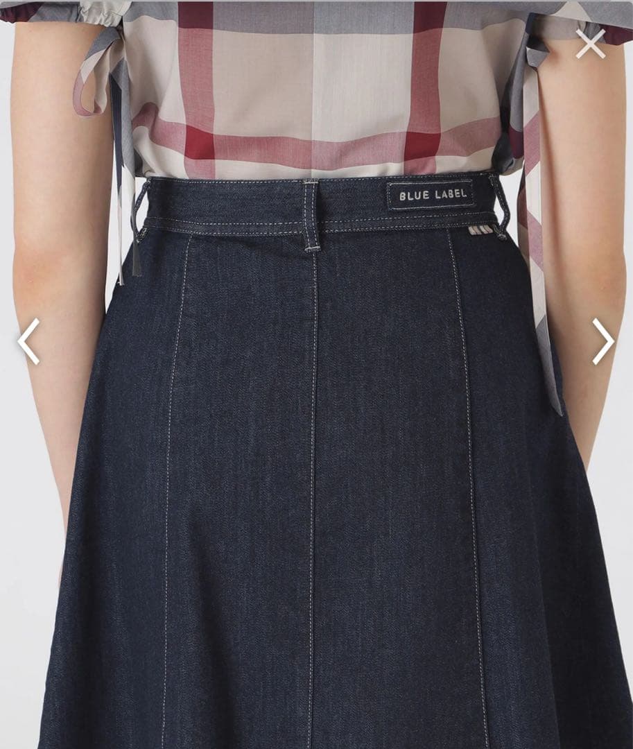 BLUE LABEL CRESTBRIDGE デニムミニスカート