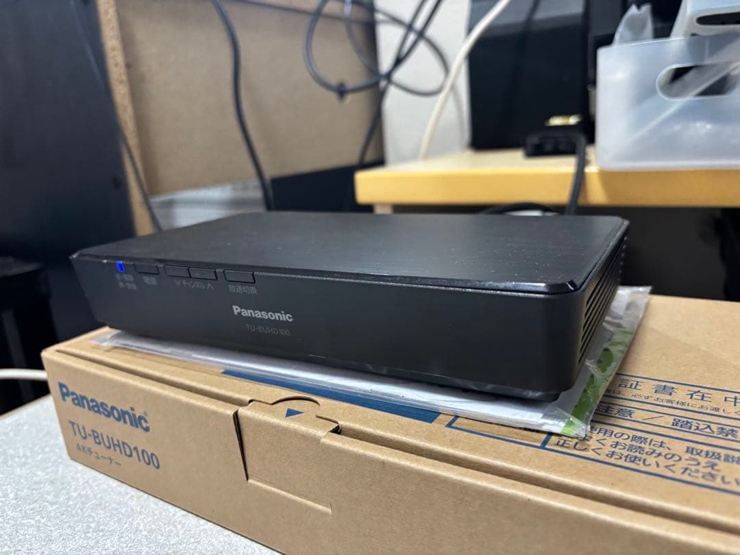 Panasonic TU-BUHD100 4Kチューナー 箱付