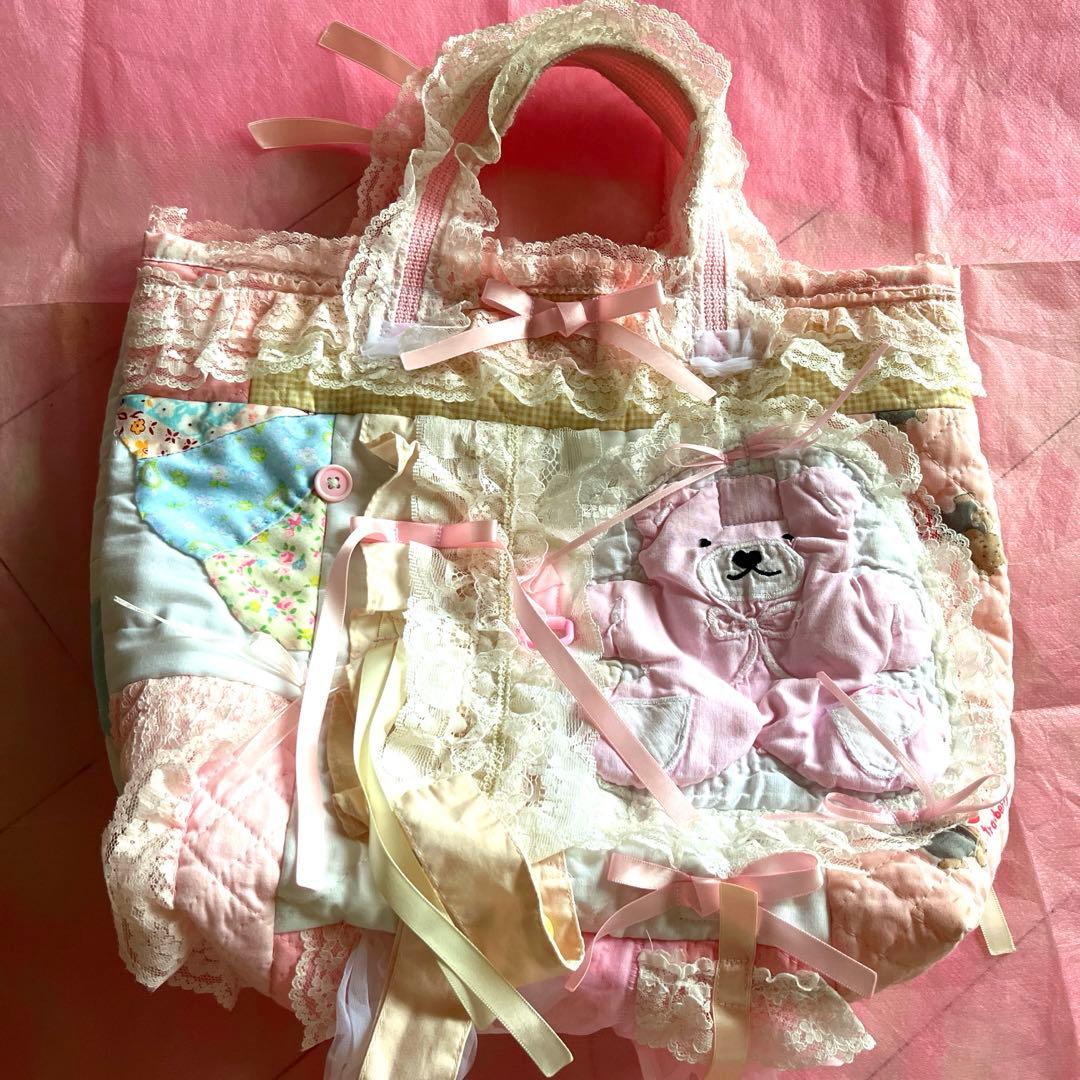 グニフニさま・いろんなキルトのトートバッグ♡