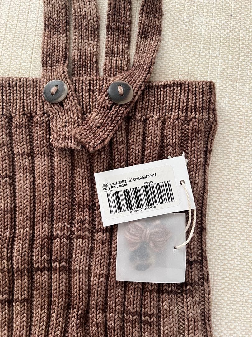 misha & puff ロンギース 12-18m affogato