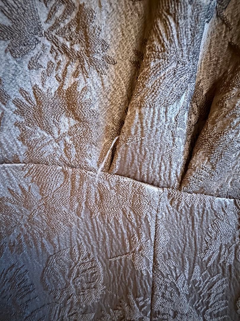 AIMER チュールブラウス付きジャカードIラインパーティードレス　結婚式