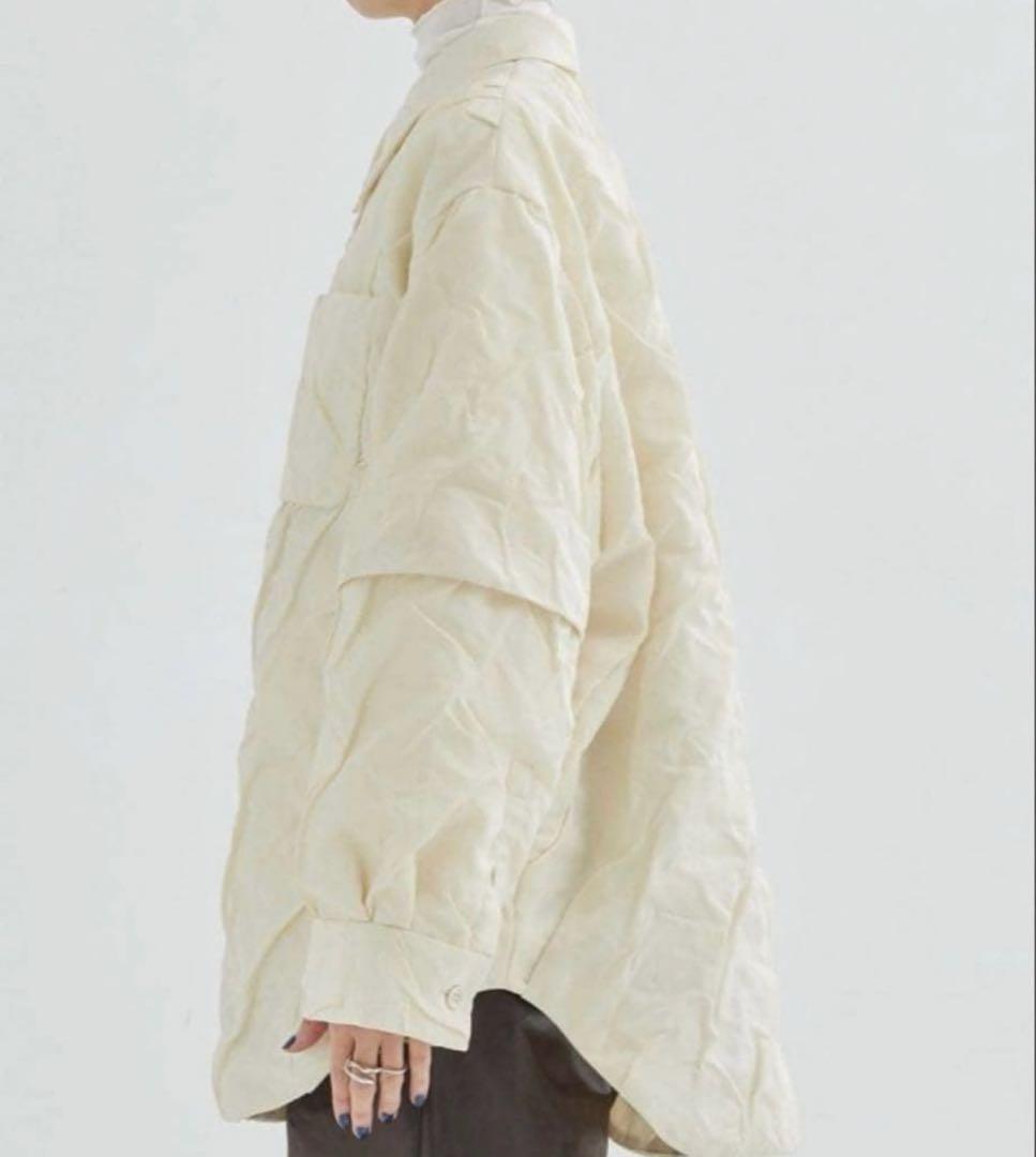 【d】CLANE PADDED CRUMPLY SHIRT JACKET