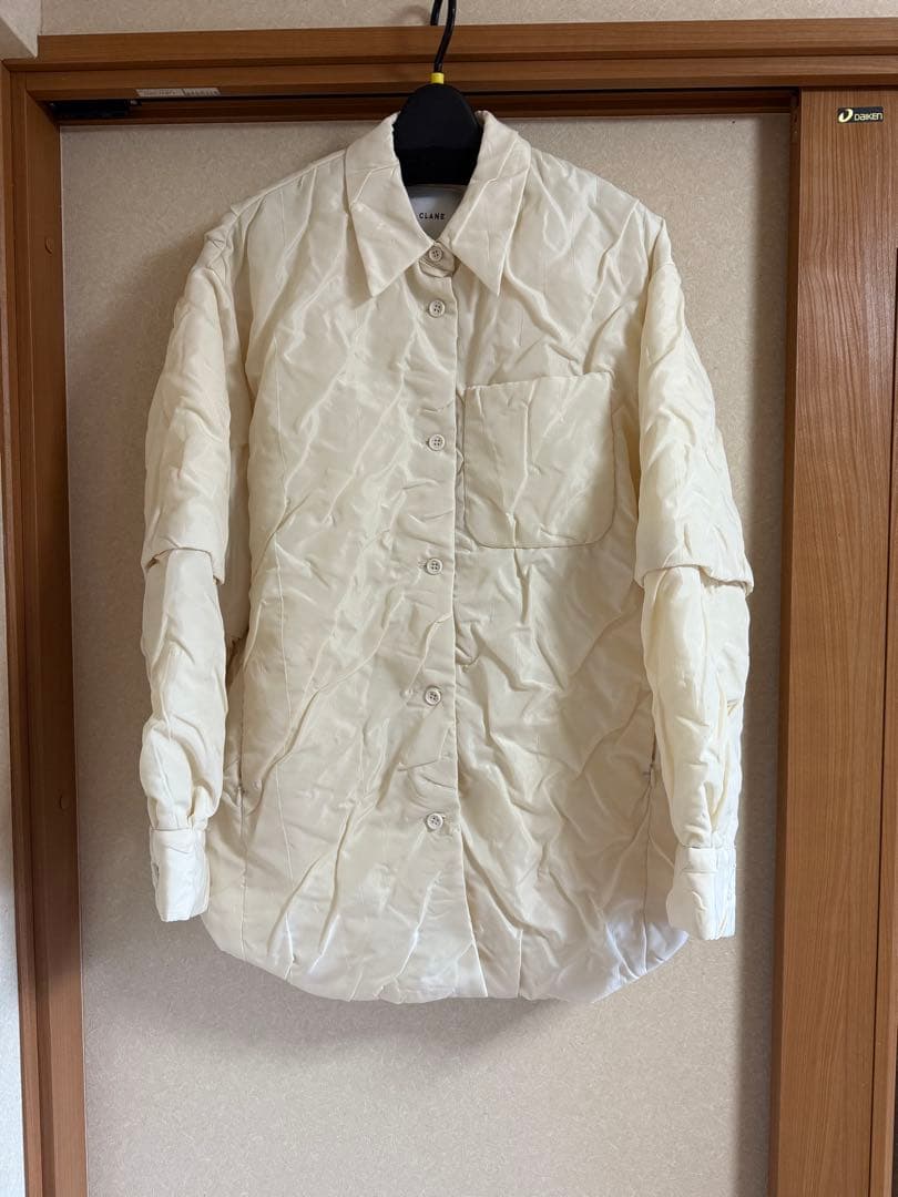 【d】CLANE PADDED CRUMPLY SHIRT JACKET