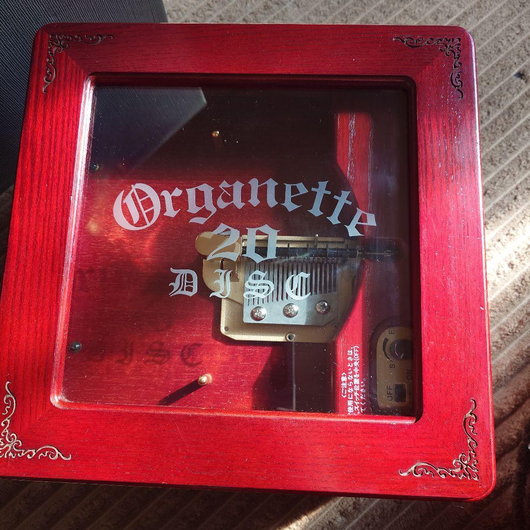 ジャンク品サンキョー ディスク オルガニート20 オルゴール ディスク