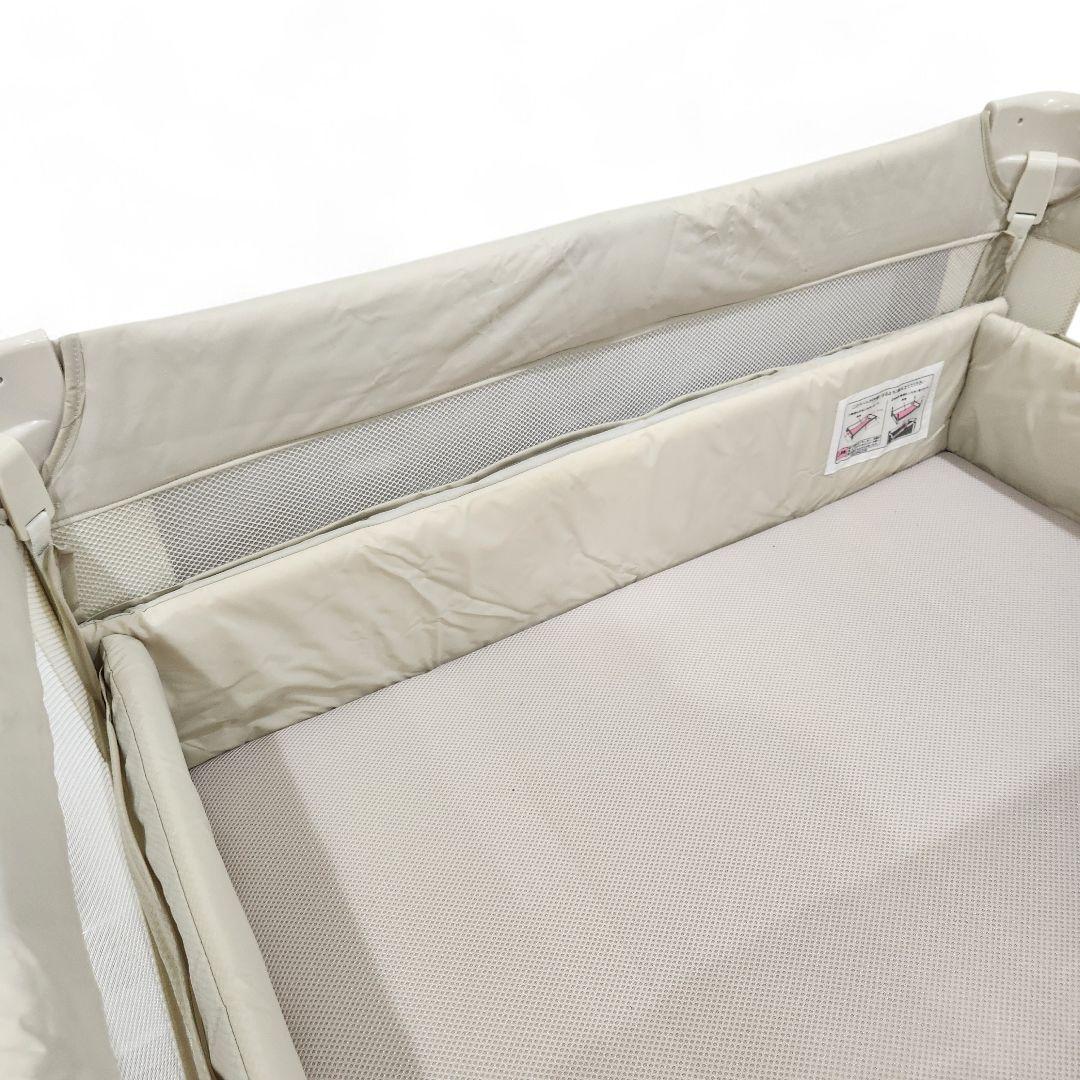 【美品】Aprica アップリカ ベビーベッド ココネルエアー ミルクホワイト