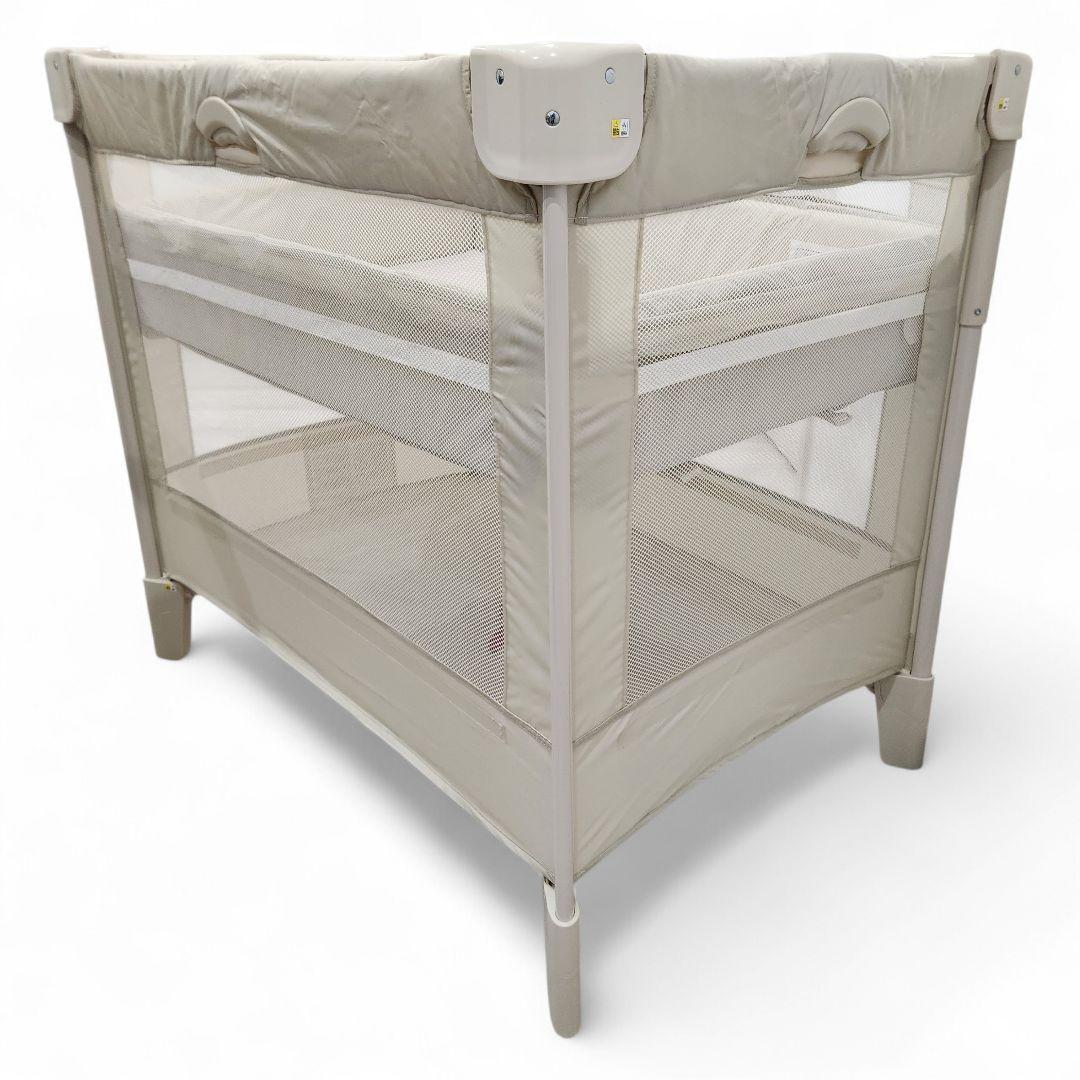 【美品】Aprica アップリカ ベビーベッド ココネルエアー ミルクホワイト