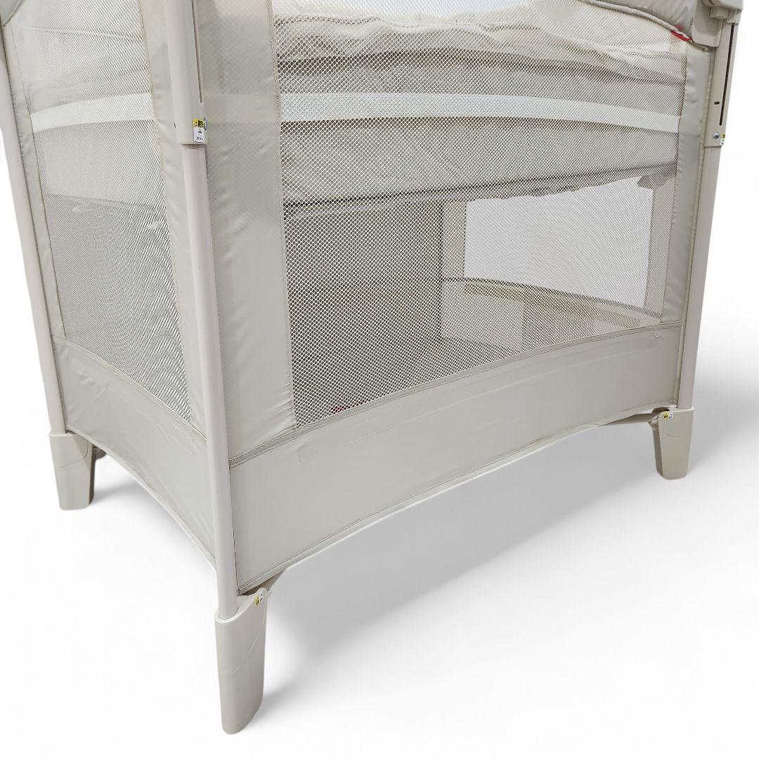 【美品】Aprica アップリカ ベビーベッド ココネルエアー ミルクホワイト