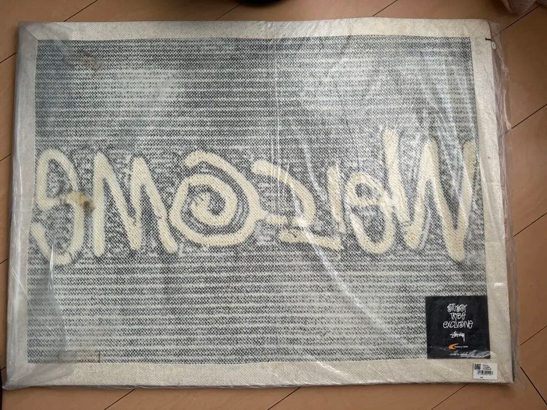 【激レア】【デッドストック】Stussy welcome ラグマット