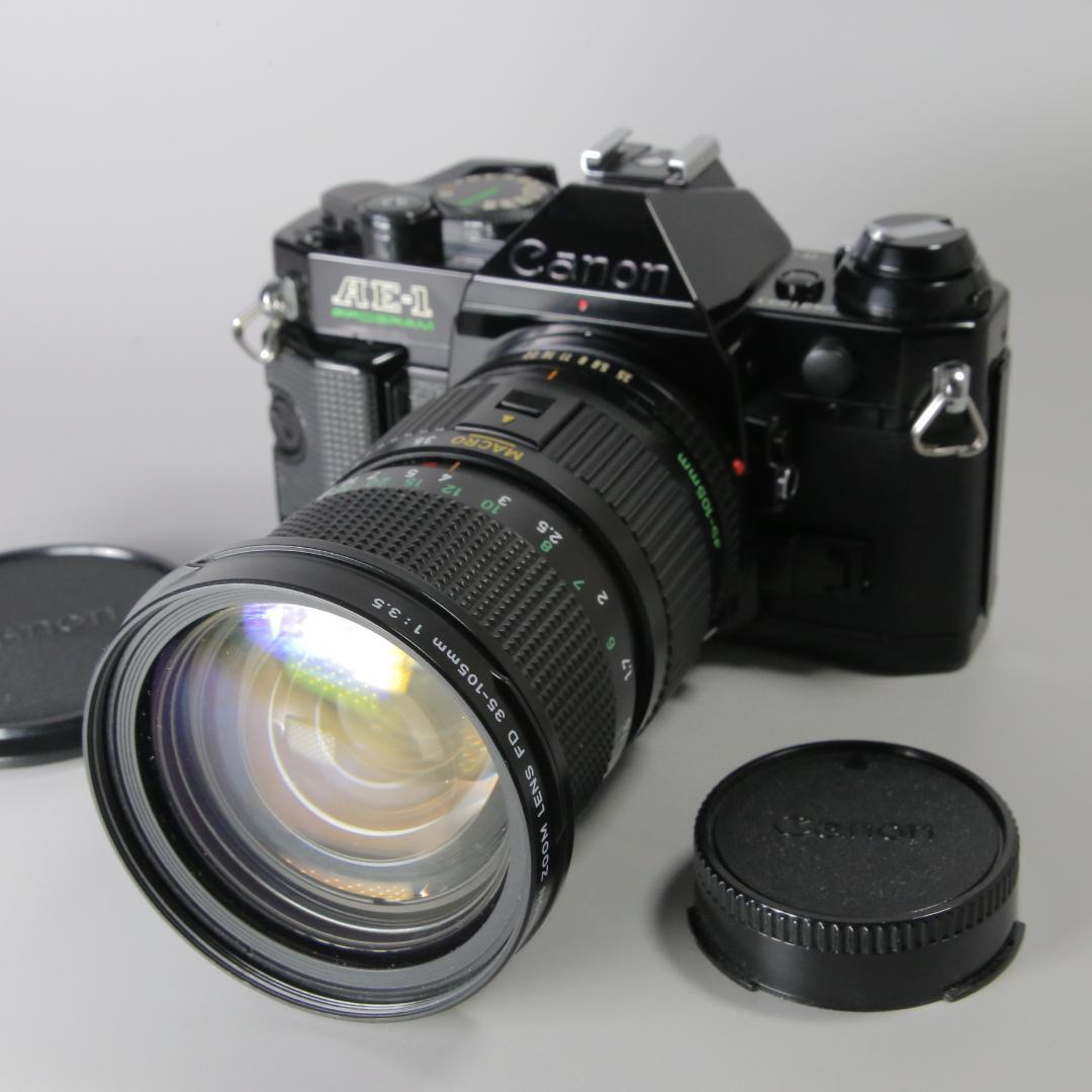 ☆美品☆完全動作　Canon AE-1　プログラム 35-105ｍｍ＃156