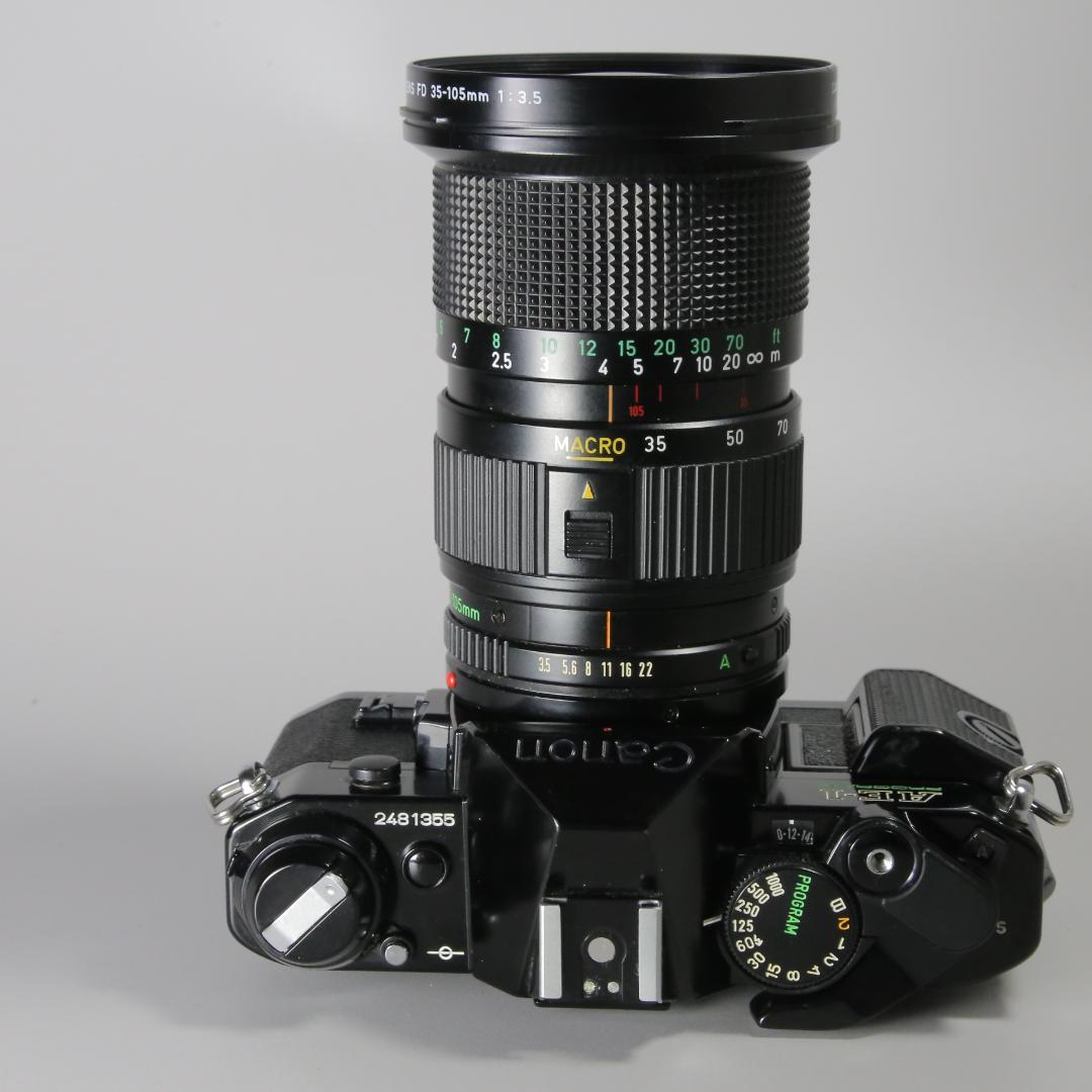 ☆美品☆完全動作　Canon AE-1　プログラム 35-105ｍｍ＃156