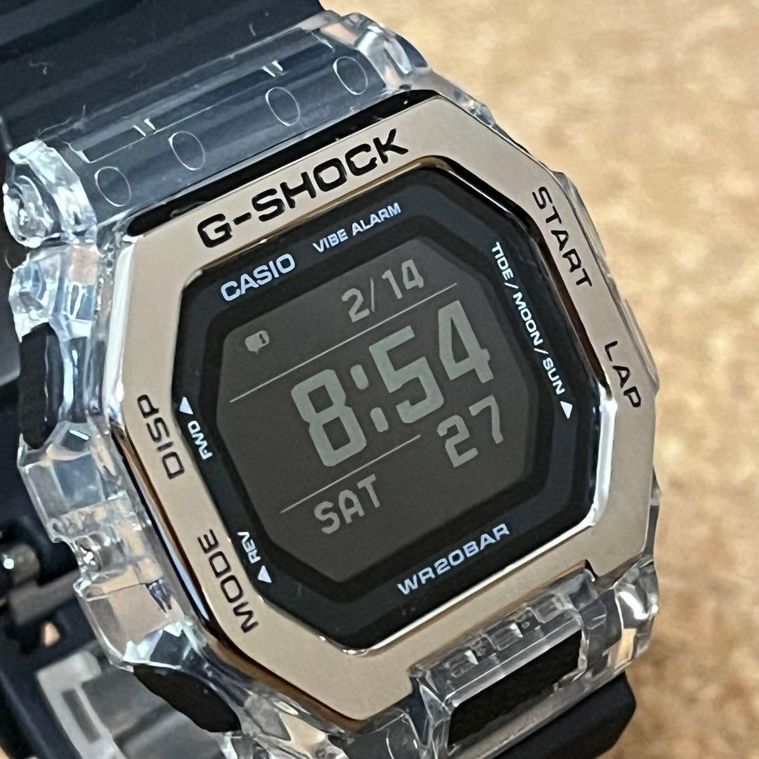 美品カシオGーSHOCK/GーLIDE/GBXー100Sー1JF