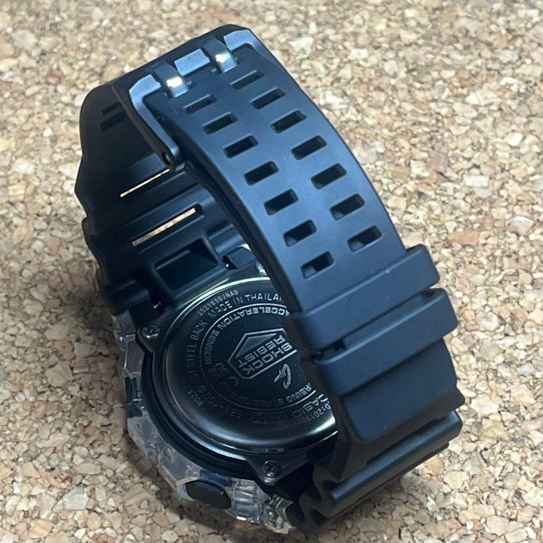 美品カシオGーSHOCK/GーLIDE/GBXー100Sー1JF