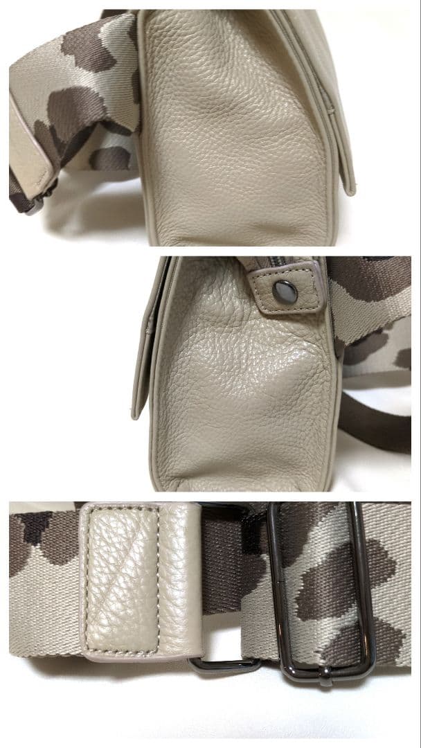 美品☆ear PAPILLONNER ワイドテープショルダーバッグ　ボディバッグ