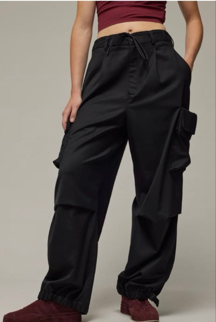 adidas Y-3 完売品 リファインド ウーブン カーゴパンツ ベルト付き