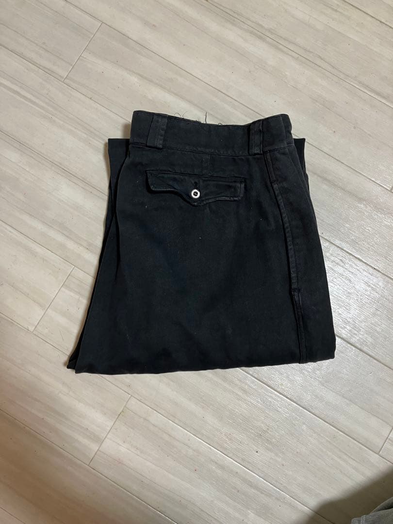 50s フランス軍　M-52 2タックチノ　後染めブラック