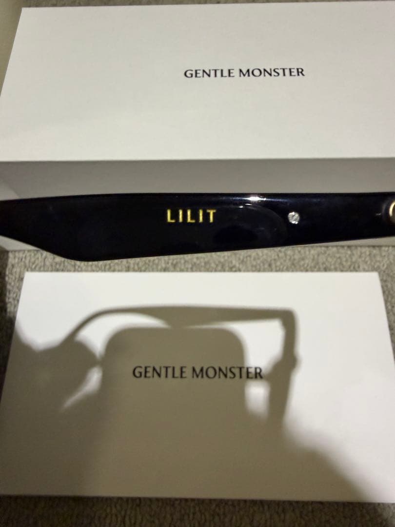 【即日発送】GENTLE MONSTER LILIT サングラス ブラック