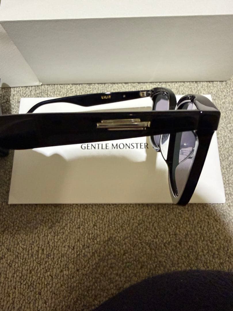【即日発送】GENTLE MONSTER LILIT サングラス ブラック