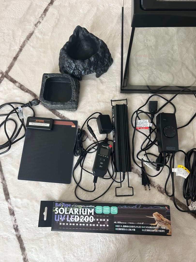 爬虫類飼育ケージセットまとめ売り　美品　多少のバラ売り要相談