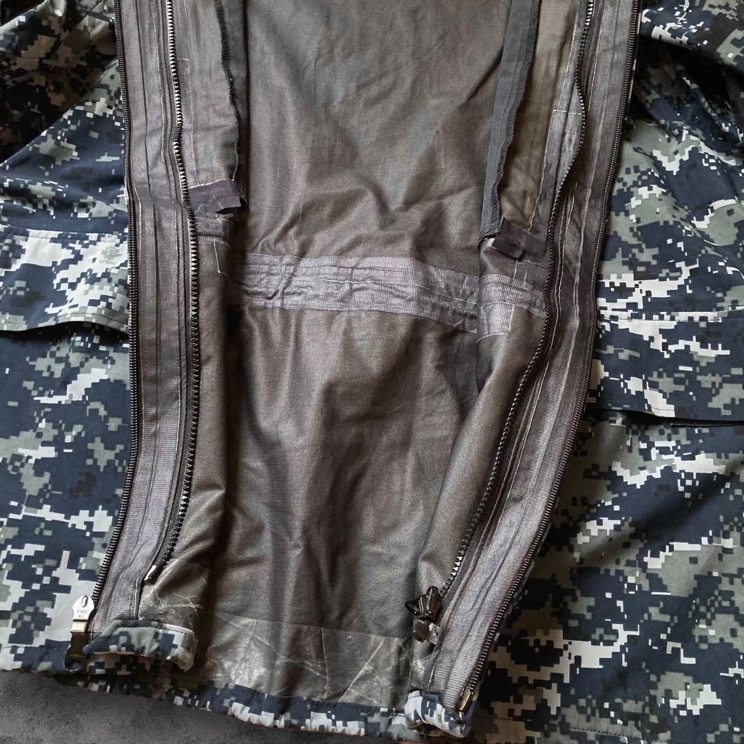 US.NAVY デジカモ ゴアテックスパーカー ECWCS ナイロンジャケット