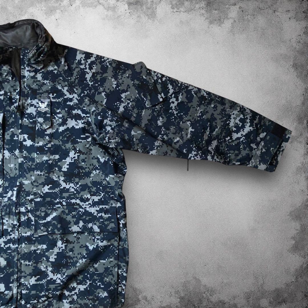 US.NAVY デジカモ ゴアテックスパーカー ECWCS ナイロンジャケット