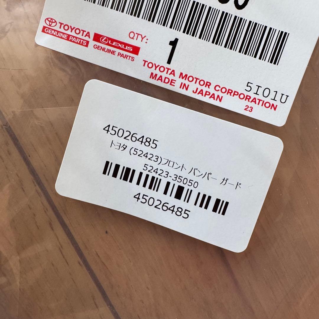 【送料無料】TOYOTA FJクルーザー フロントコーナーバンパー 左右セット