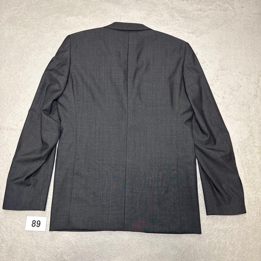 89 極美品　オンリー　スリーピース　スーツ　A6 チャコールグレー
