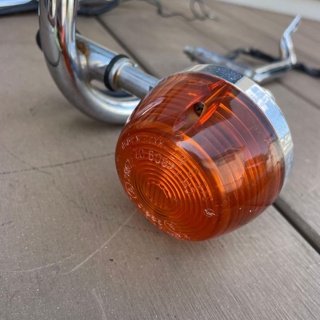 ホンダ CB400T バブ 純正タンデムバー・ウィンカー