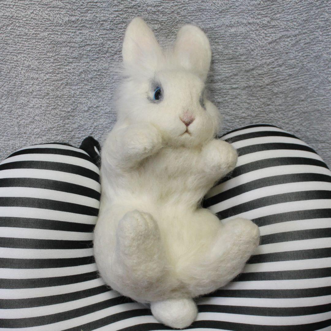 るんるんさま専用 羊毛フェルト オーダー「リアルで可愛いうさぎちゃん」