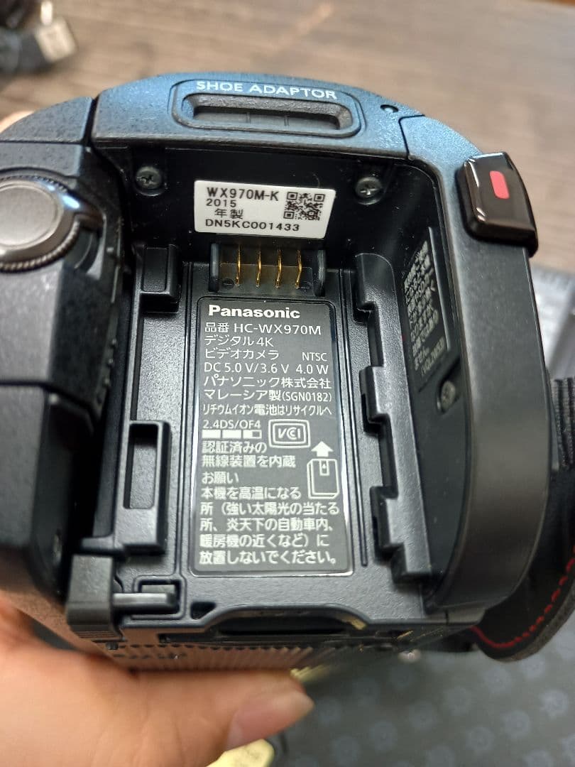 Panasonic HC-WX970M 4Kビデオカメラ など