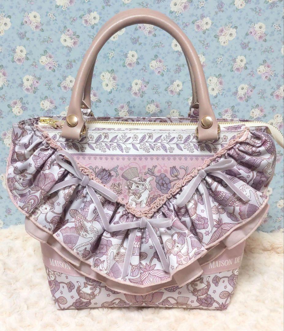 ユ*ィ様 ハンドメイド　ジョリーフルール　ポイズンベリーシーフ　トート&チャーム