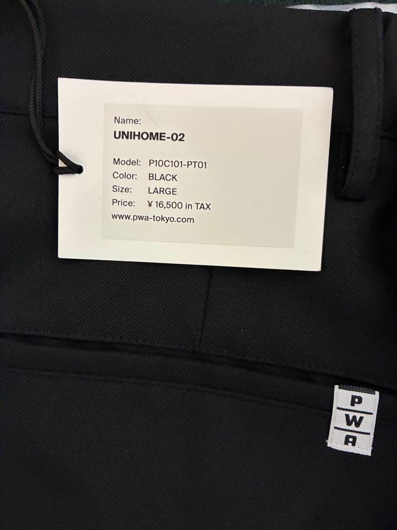 【完売品】PWA / UNI-02 BLACK Lサイズ