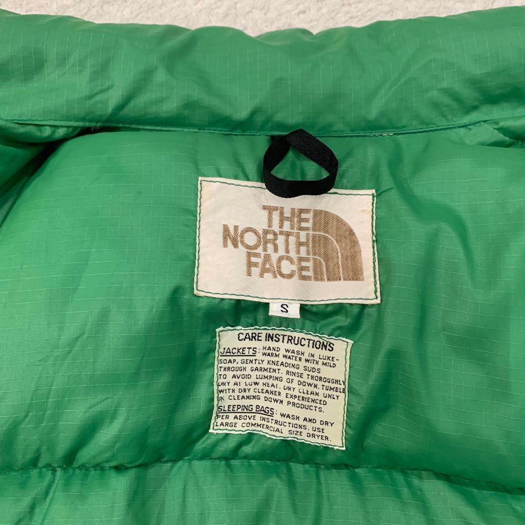 70s 茶タグ 前期THE NORTH FACE ノースフェイス　ダウンベスト