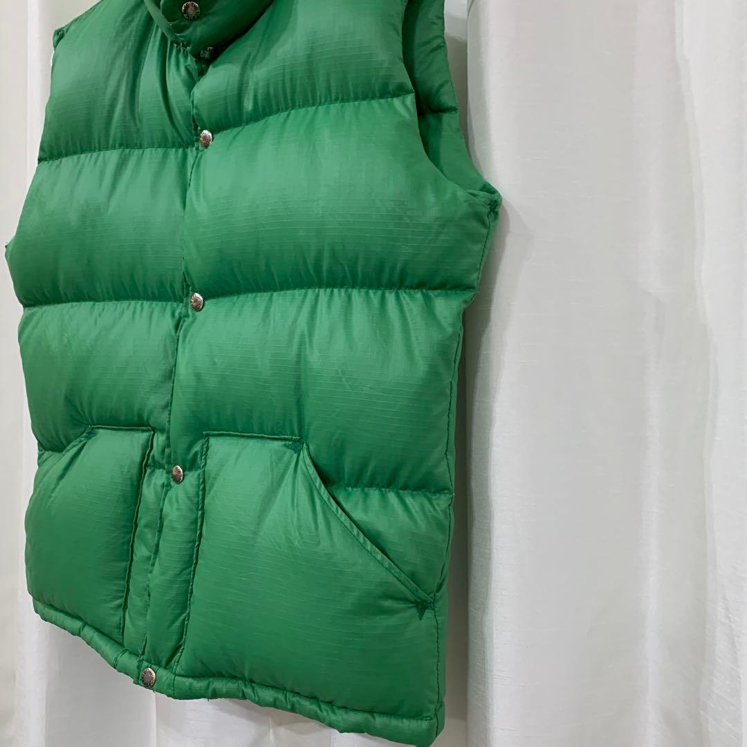 70s 茶タグ 前期THE NORTH FACE ノースフェイス　ダウンベスト