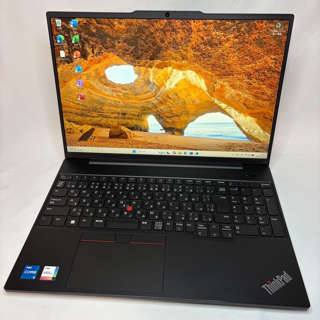 美品 ThinkPad E16 Gen1 第13世代 i5 16型 WUXGA