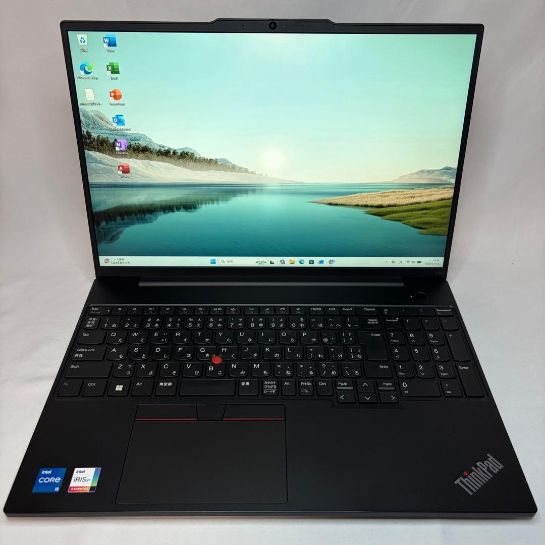 美品 ThinkPad E16 Gen1 第13世代 i5 16型 WUXGA