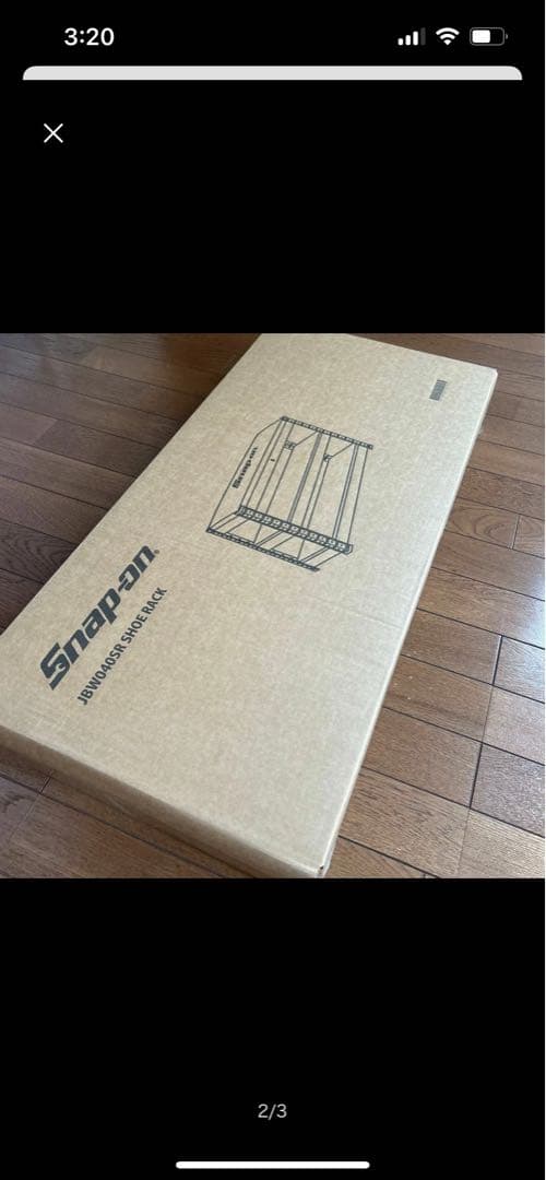 Snap-on SHOE RACE シューズラック　スナップオン 数量限定品