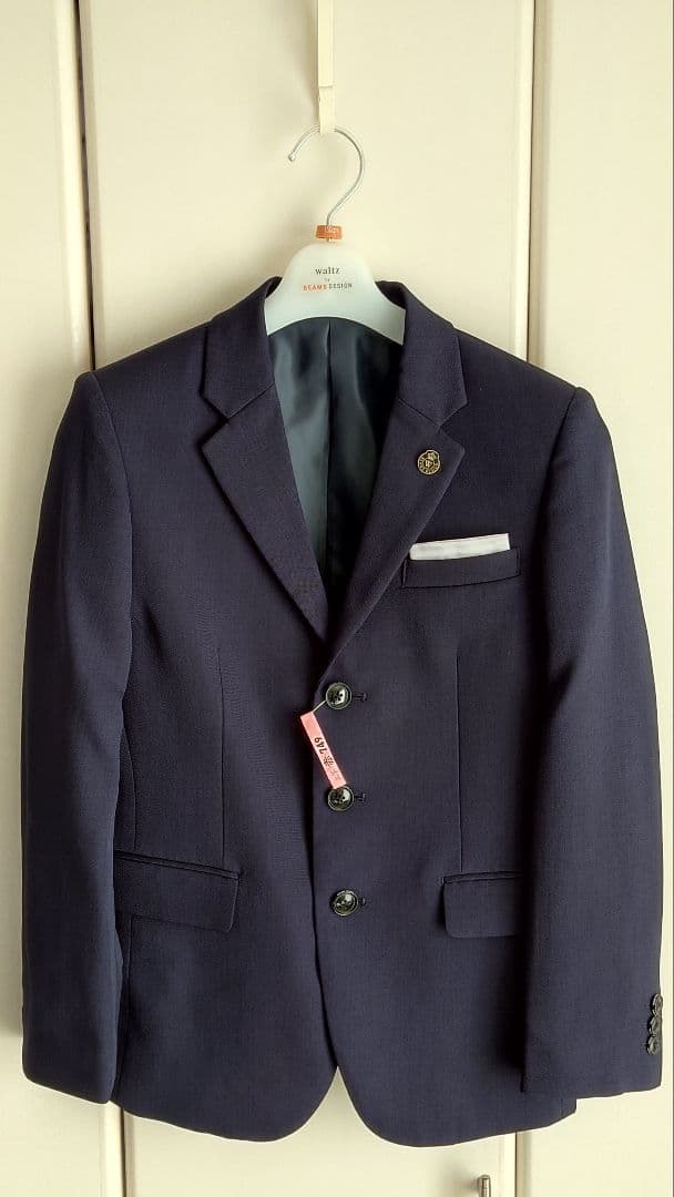 Waltz by BEAMS 150 フォーマルスーツセット　ネイビー