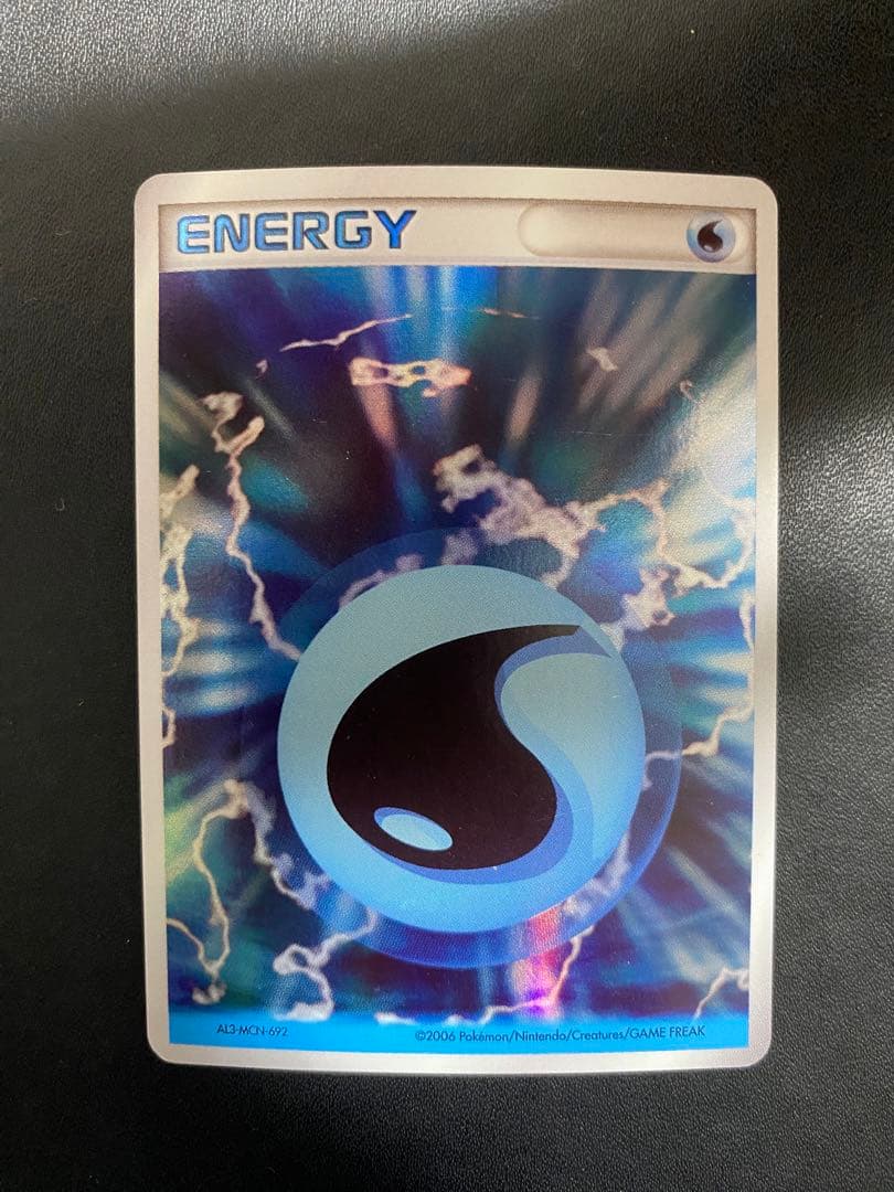 基本水エネルギー　ホロンエネルギー 4枚　ポケモンカード