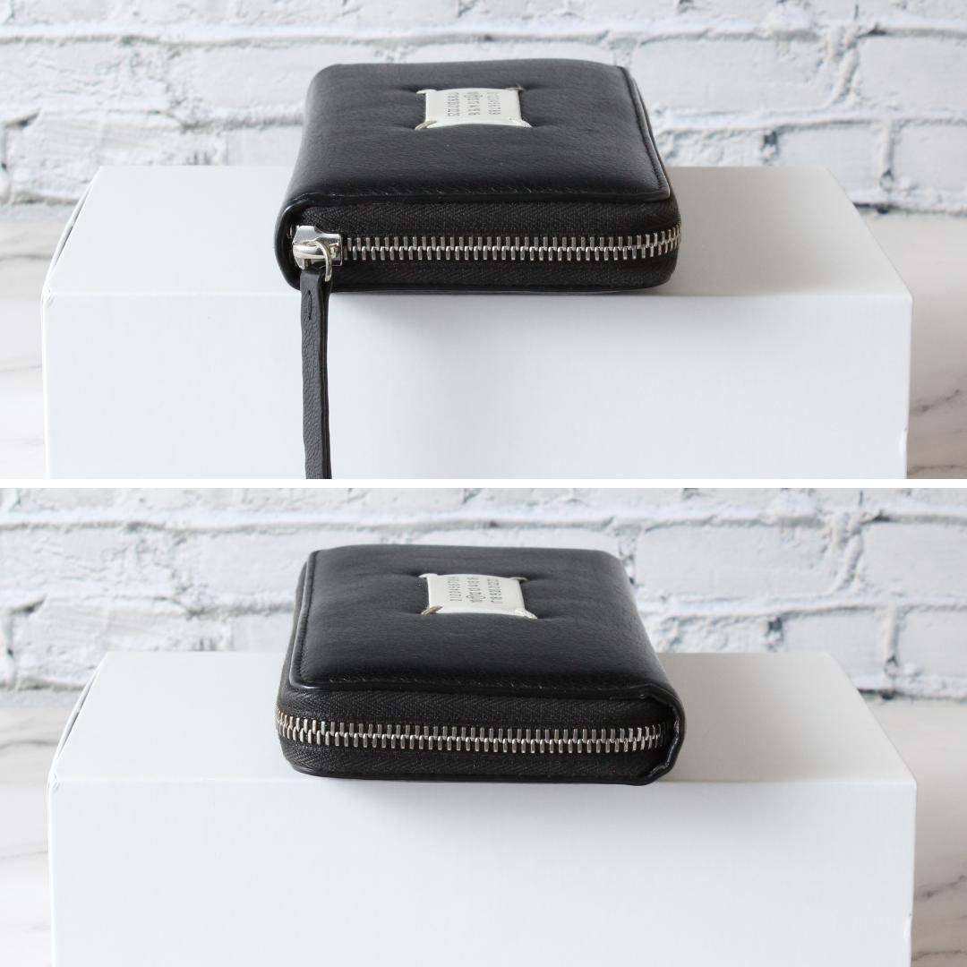 ✨未使用級✨ メゾンマルジェラ ラウンドジップ ウォレット 長財布 財布 黒