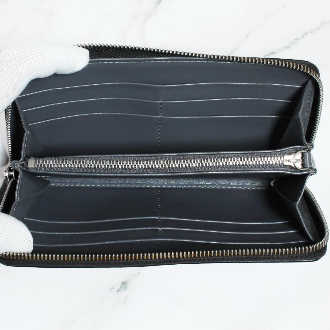 ✨未使用級✨ メゾンマルジェラ ラウンドジップ ウォレット 長財布 財布 黒
