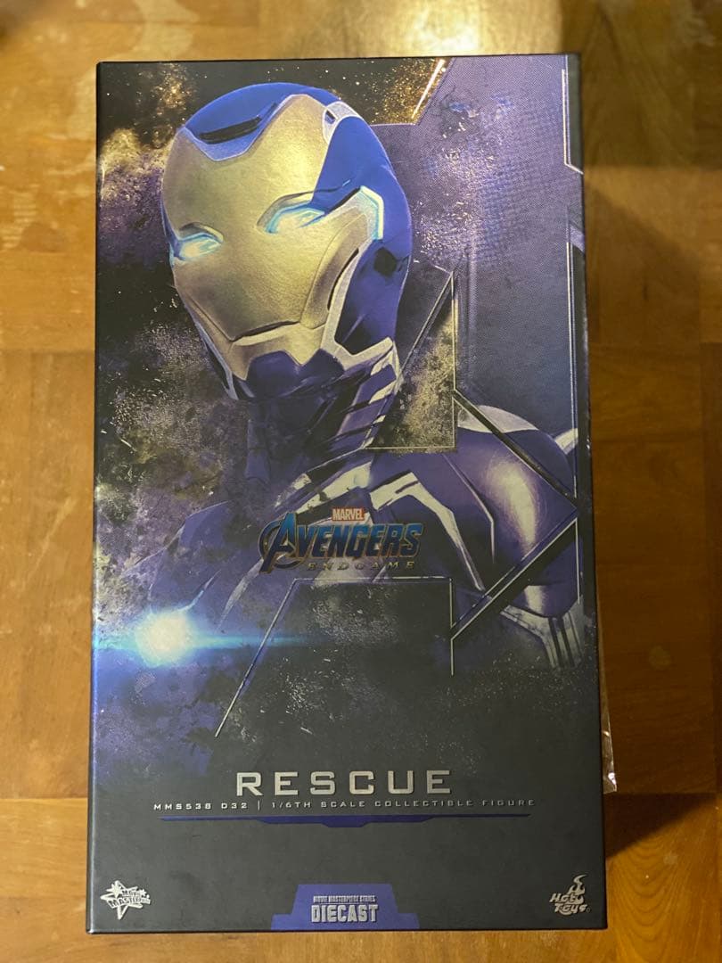 ホットトイズ ムービーマスターピース レスキュー アイアンマン アベンジャーズ