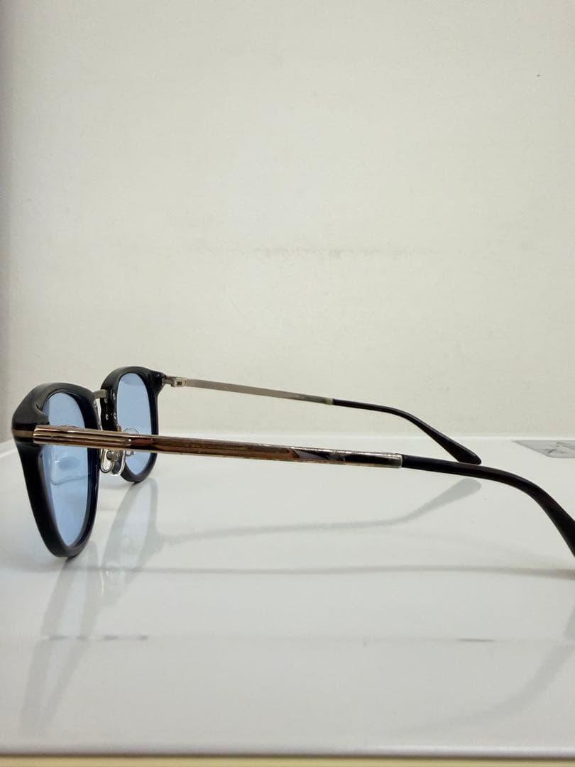 トムフォード 度なし ライトブルー メガネ　サングラス　メガネ