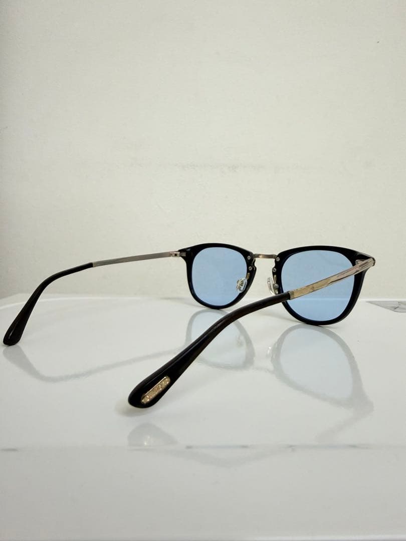 トムフォード 度なし ライトブルー メガネ　サングラス　メガネ