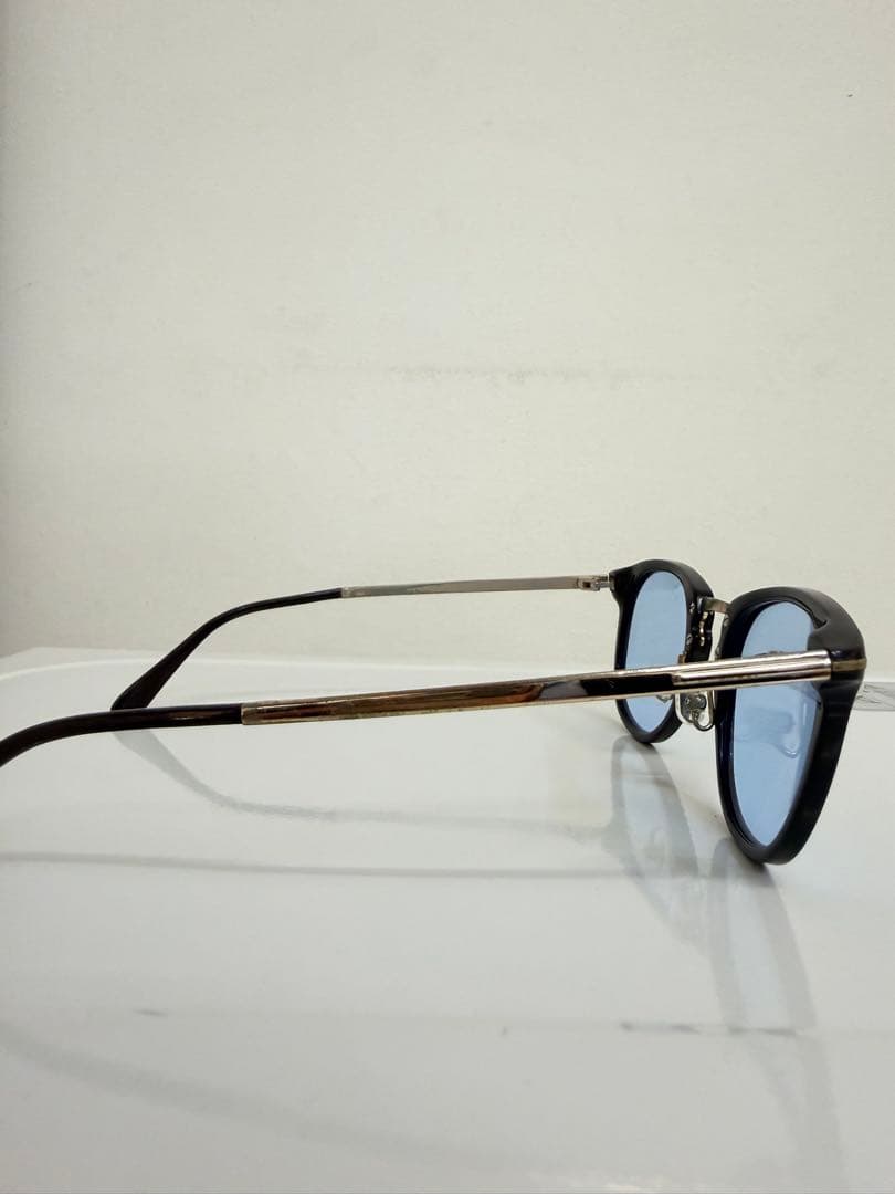 トムフォード 度なし ライトブルー メガネ　サングラス　メガネ